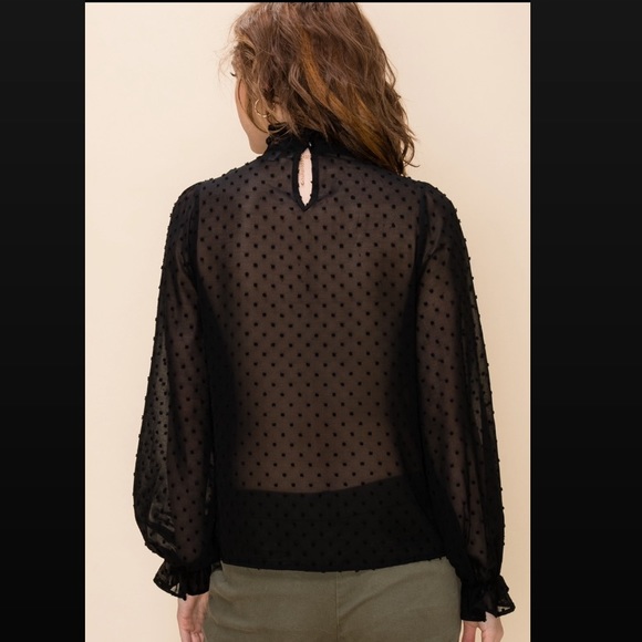 Swiss Dot Blouse - Picture 4 of 5